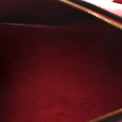 Louis Vuitton Epi Soufflot Castillan Red 6 of 10