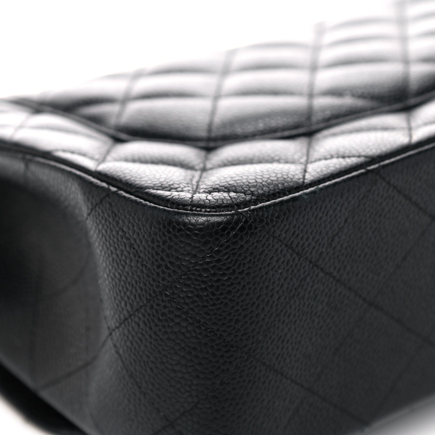 Chanel Caviar Quilted Jumbo Double Flap Black 10 of 16