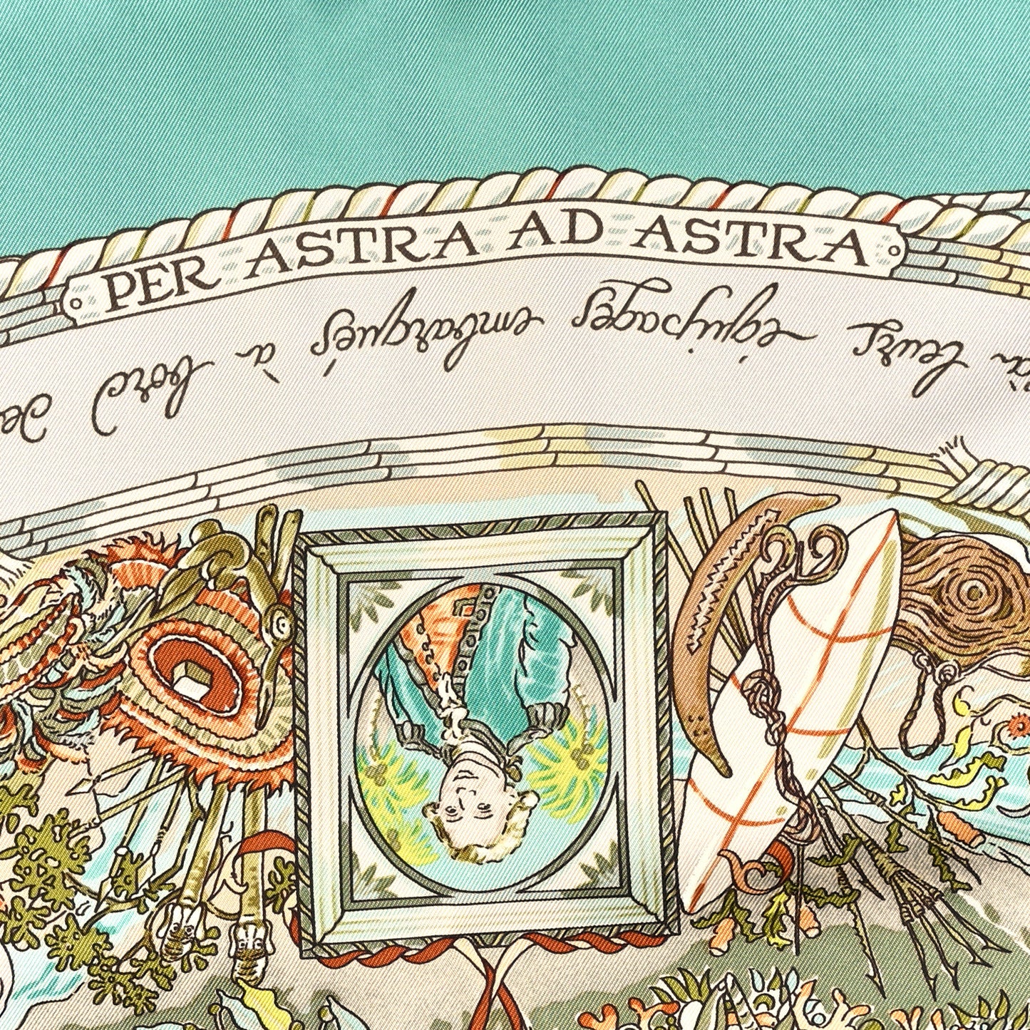 Silk Per Astra Ad Astra Scarf 90