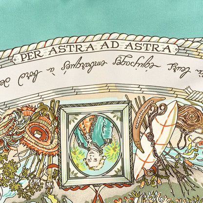 Hermes Silk Per Astra Ad Astra Scarf 90 5 of 5