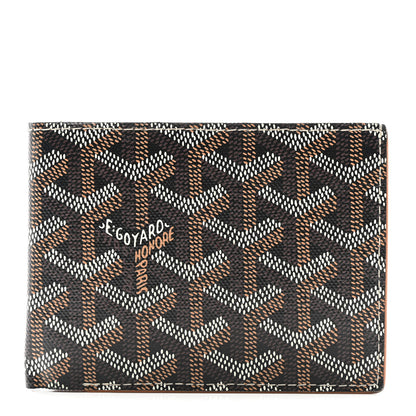 Goyard Goyardine Bi-Fold Victoire PM Black Gold 1 of 9