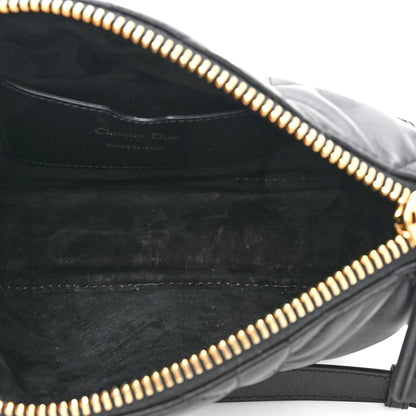 Christian Dior Lambskin Cannage Small Dior Vibe Hobo Bag Black 5 of 10