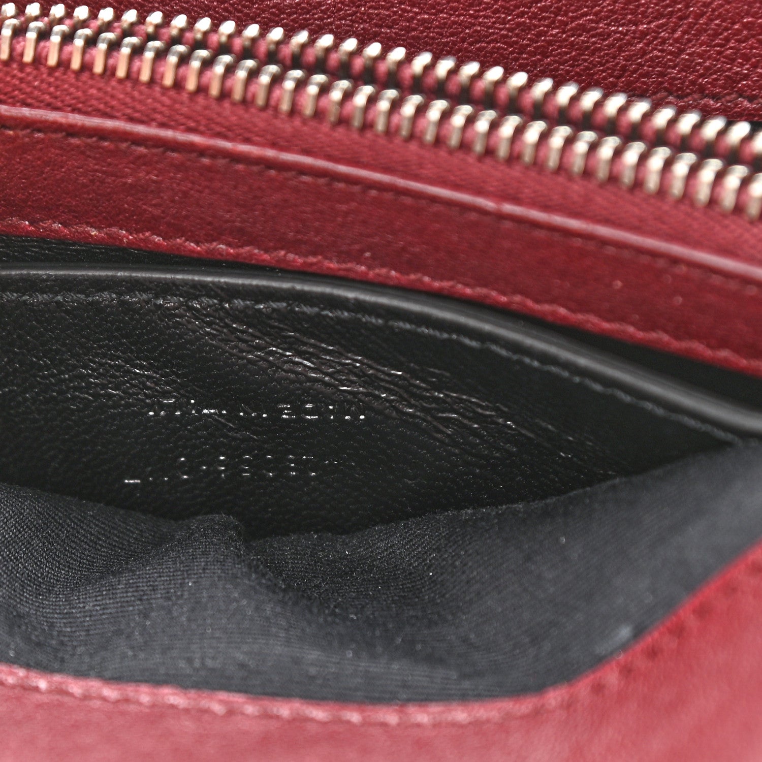 Saint Laurent Sheepskin Matelasse Chevron Monogram Medium College Bag Rouge Legion 9 of 13