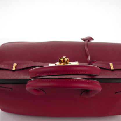 Hermes Togo Birkin 35 Rouge Grenat 10 of 36