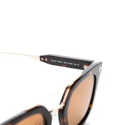 Tom Ford Alex Squared Sunglasses TF541 Tortoise 6 of 8