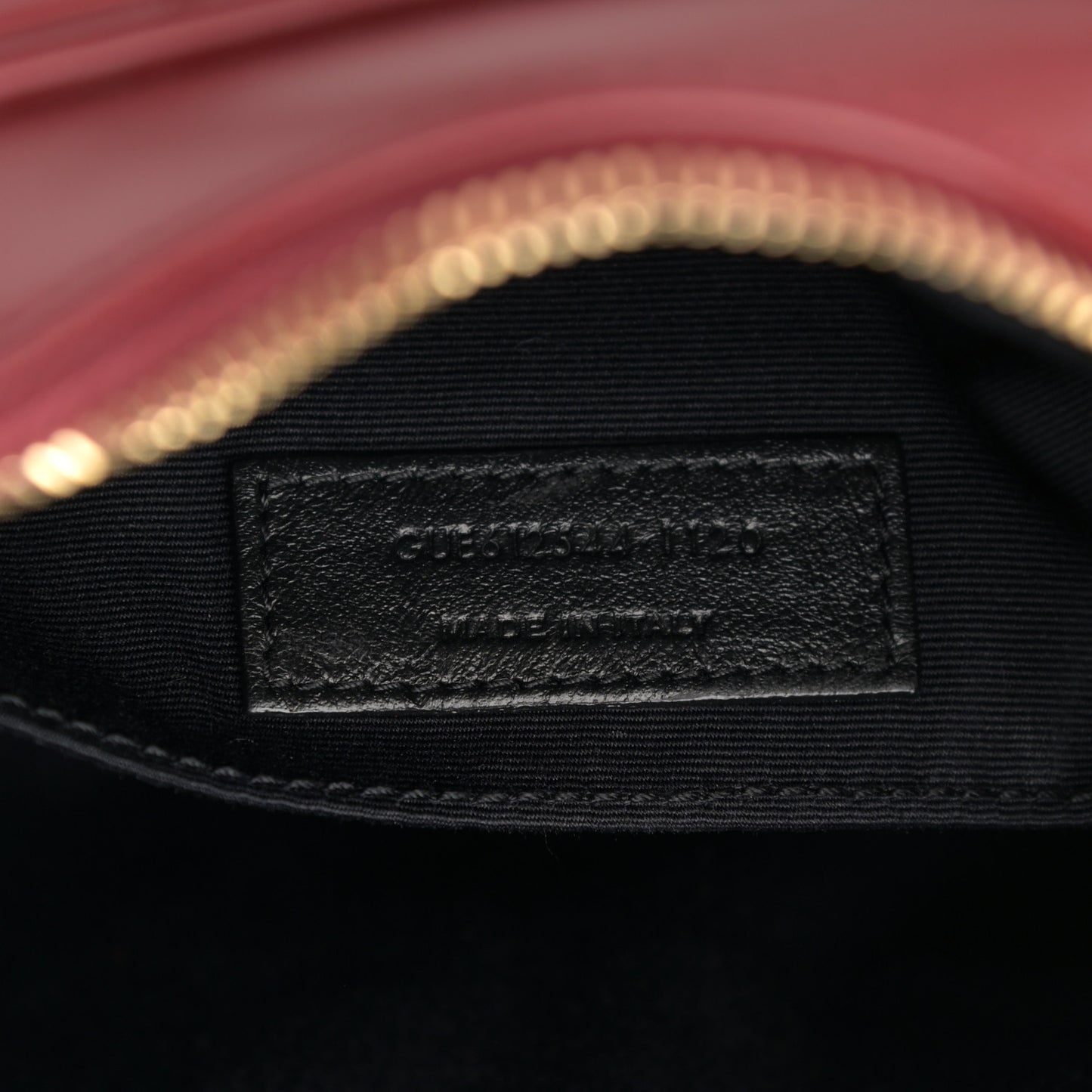 Calfskin Matelasse Monogram Lou Camera Bag Red