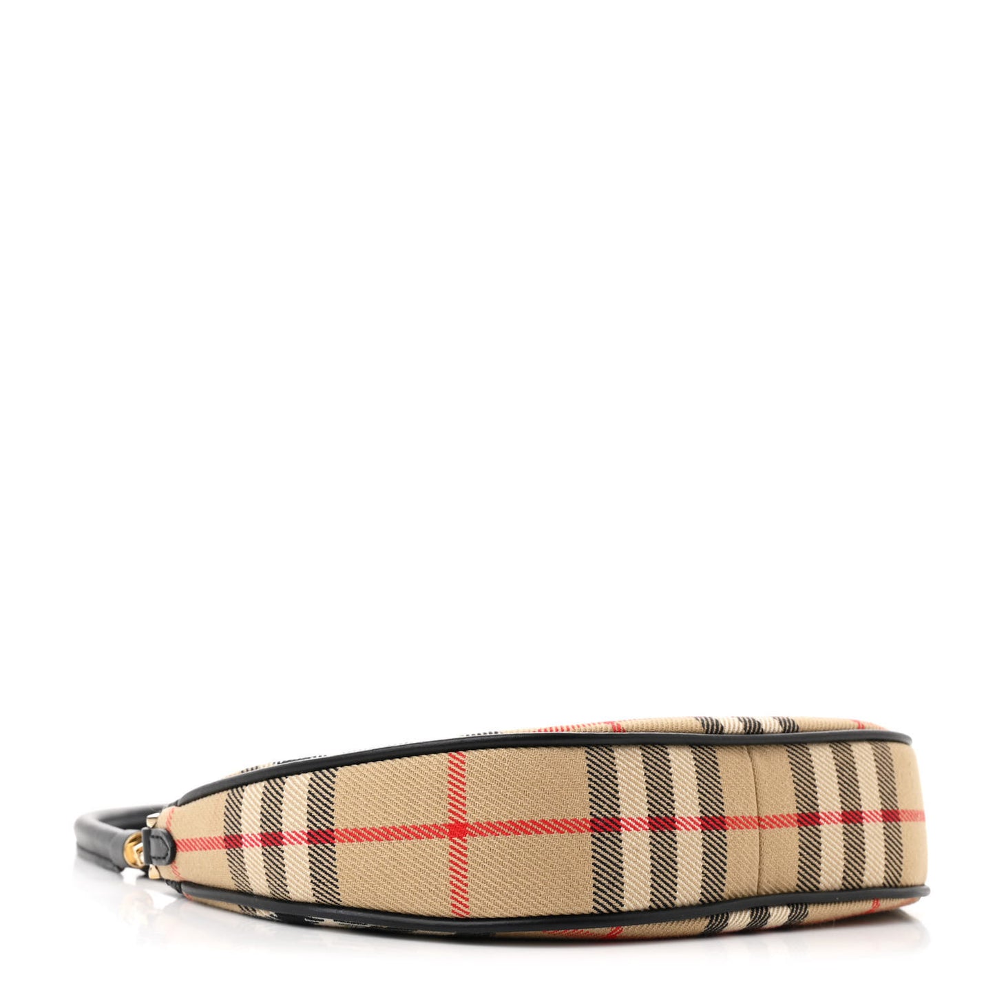 Vintage Check Calfskin Olympia Slim Pouch Archive Beige