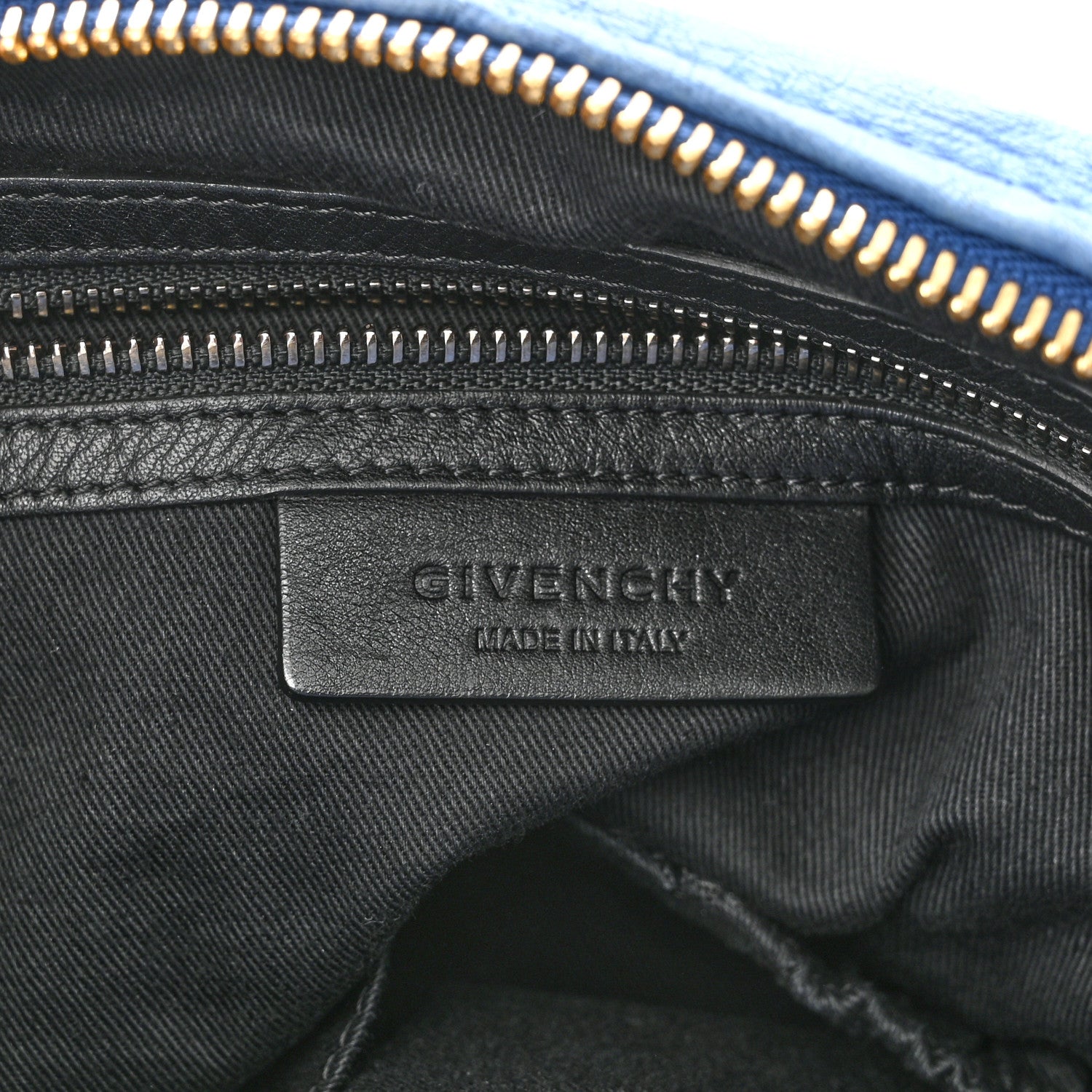 Givenchy Tumbled Sheepskin Medium Pandora Blue 6 of 14