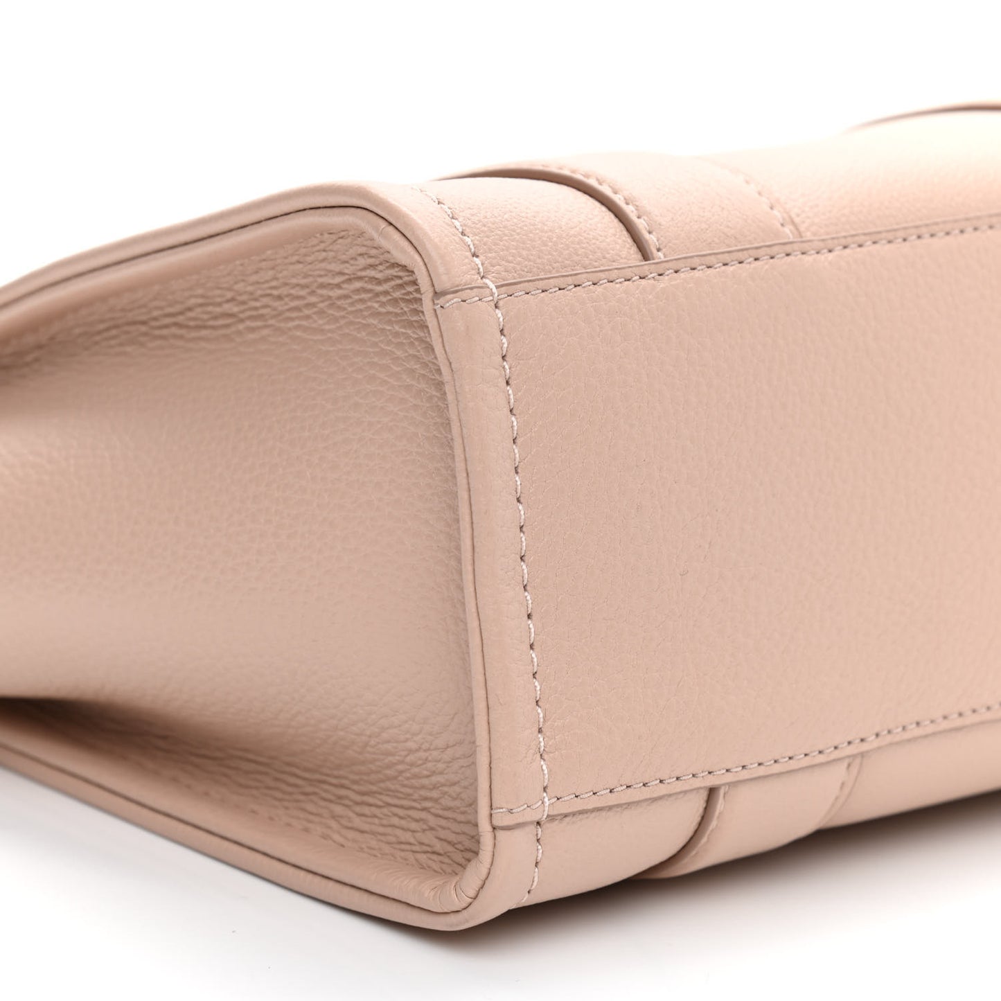 Grained Calfskin Small The Tote Bag Rose Dust