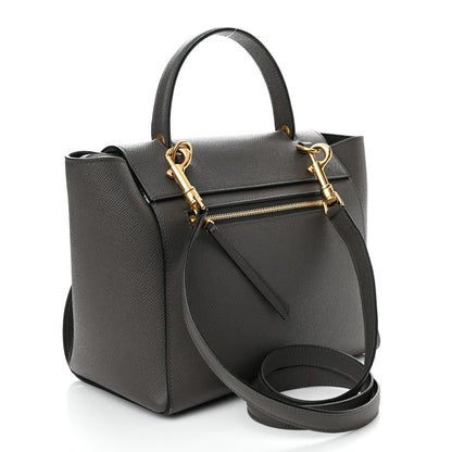 Celine Baby Grained Calfskin Micro Belt Bag Grey 3 of 11