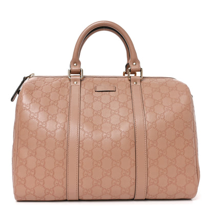 Gucci Guccissima Medium Joy Boston Winter Rose 1 of 10