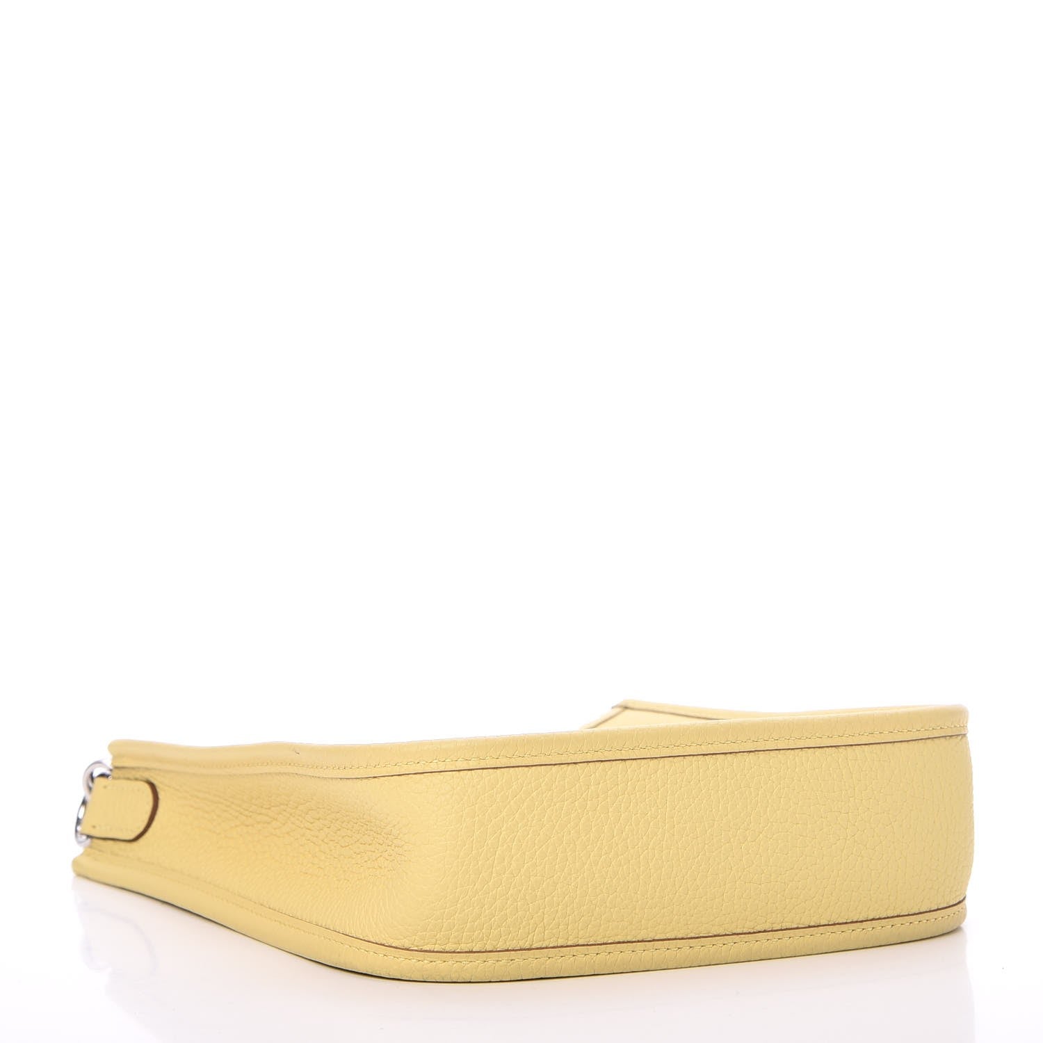 Hermes Taurillon Clemence Amazone Evelyne TPM Jaune Poussin Craie 4 of 8