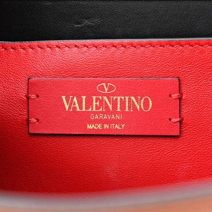 Valentino Garavani Grained Calfskin Small VSling Shoulder Bag Saddle Brown 6 of 10