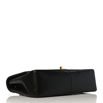 Chanel Lambskin Quilted Medium Single Flap Black 4 of 11