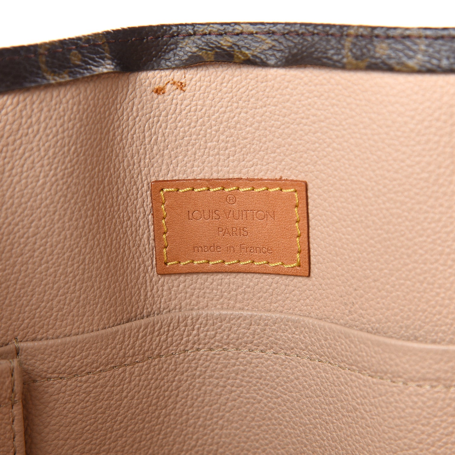 Louis Vuitton Monogram Sac Plat 5 of 8