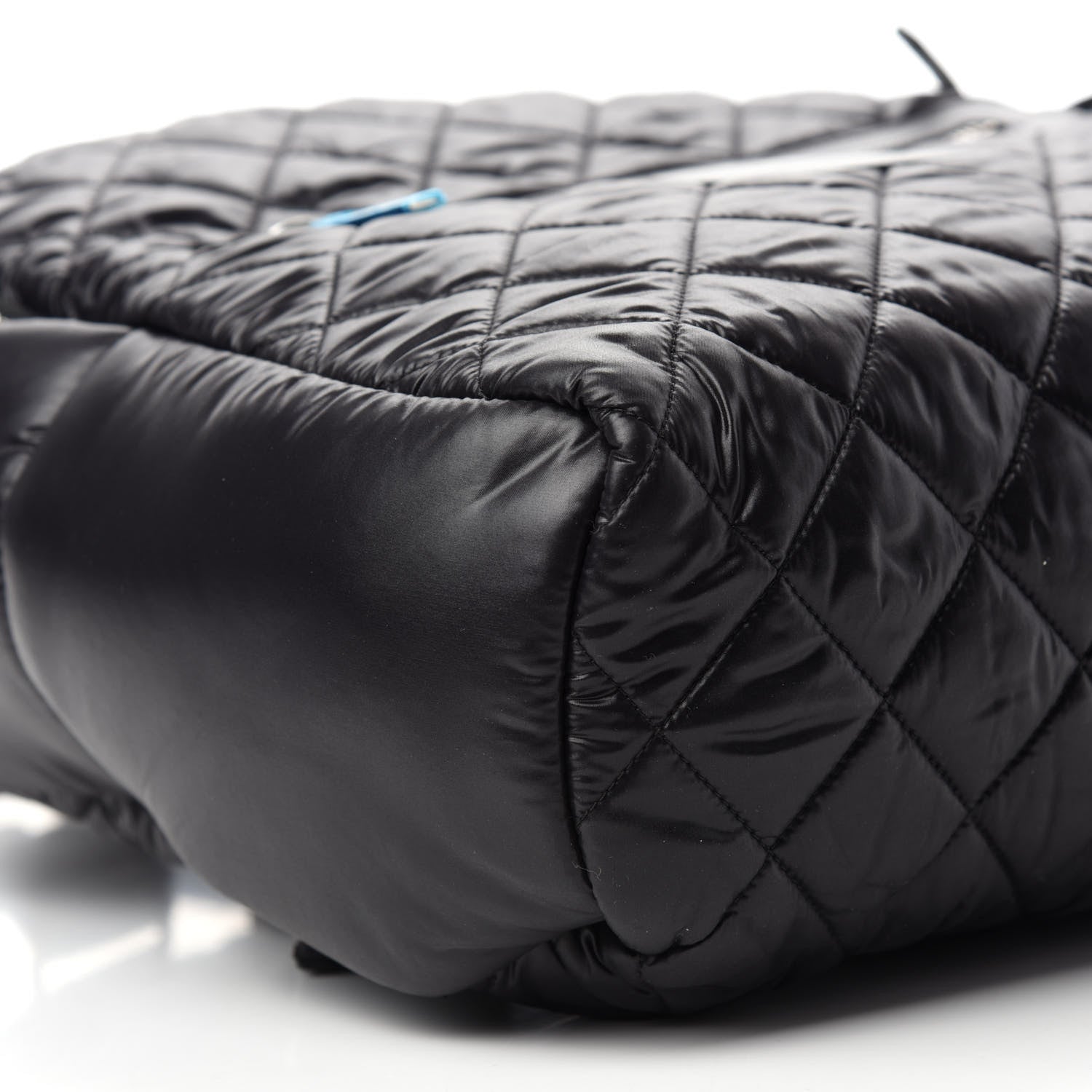 Chanel Nylon Quilted Coco Cocoon Backpack Black 6 of 10