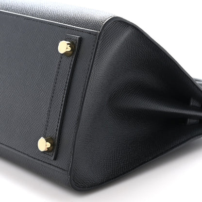 Hermes Epsom Birkin Sellier 25 Black 10 of 11