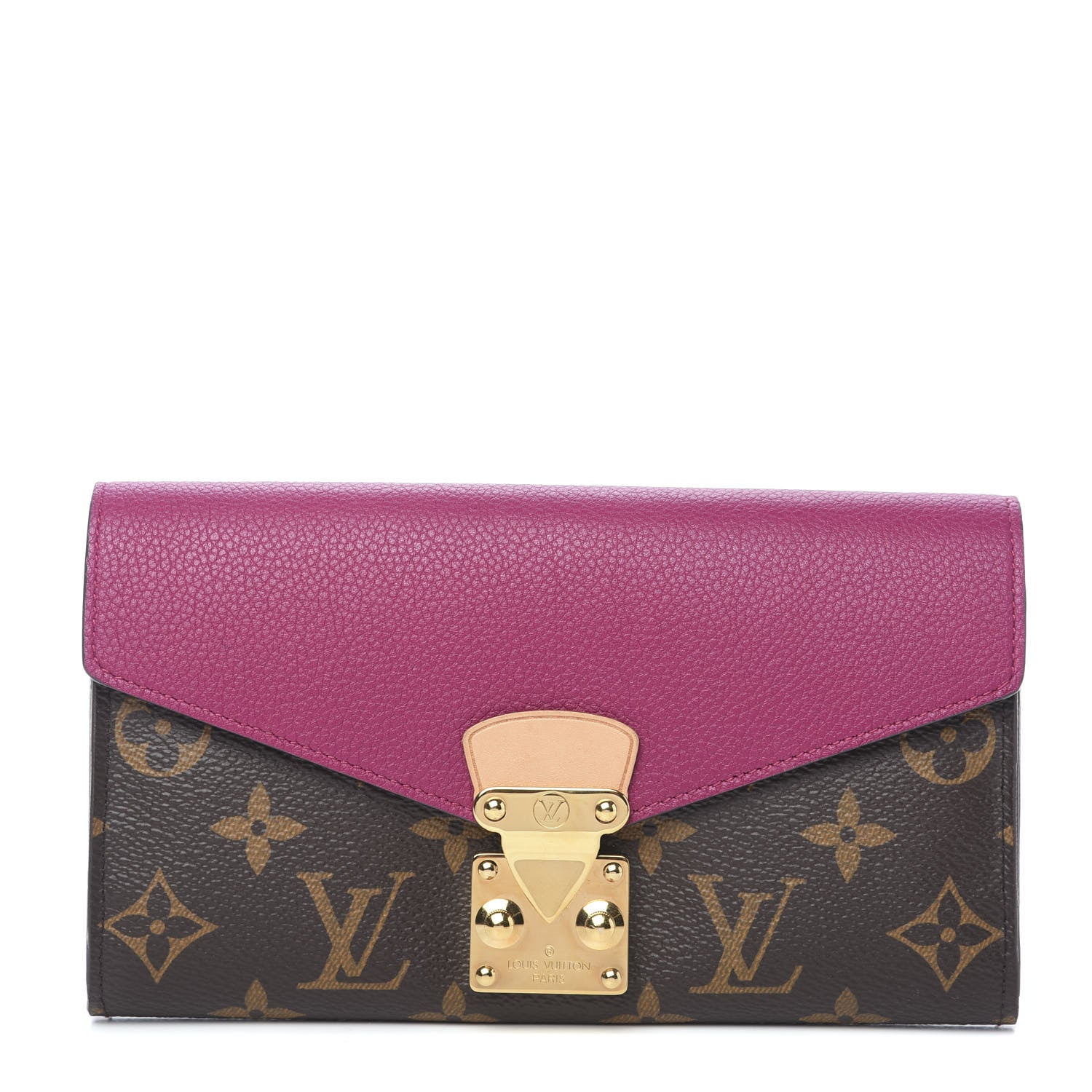 Louis Vuitton Monogram Pallas Wallet Grape 1 of 7