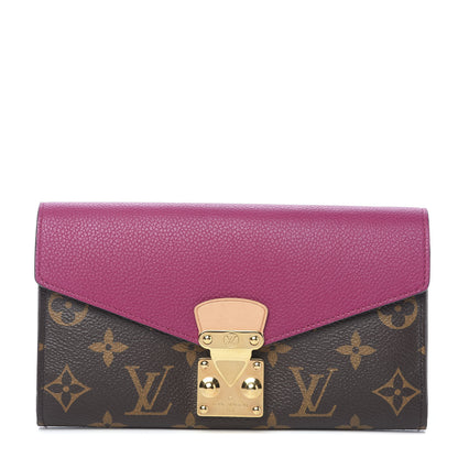 Louis Vuitton Monogram Pallas Wallet Grape 1 of 7