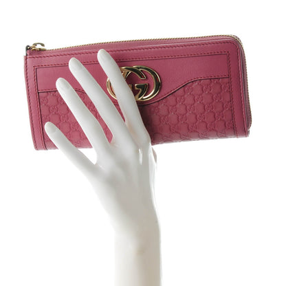 Gucci Microguccissima Sukey Zip Around Wallet Vintage Rose 2 of 7