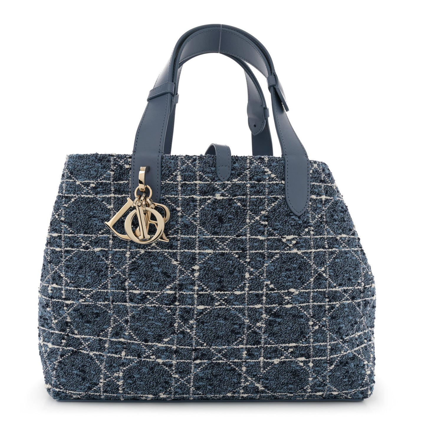 Tweed Cannage Medium Toujours Blue White