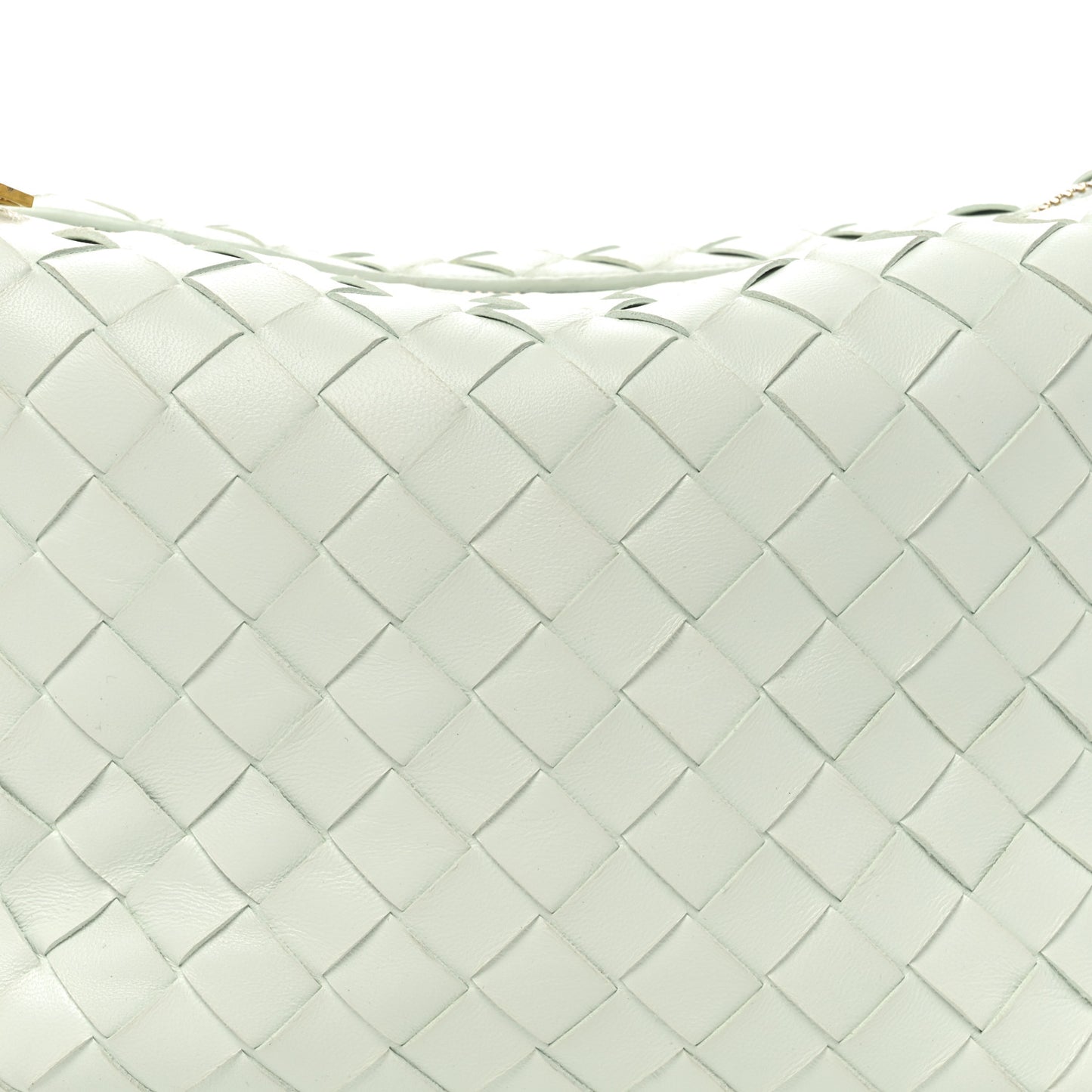 Calfskin Nappa Intrecciato Mini Wallace Glacier Muse