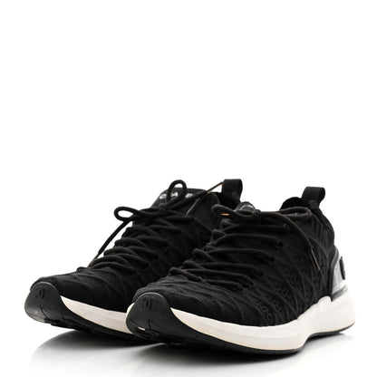 Chanel Fabric Logo Sneakers 38 Black 3 of 9