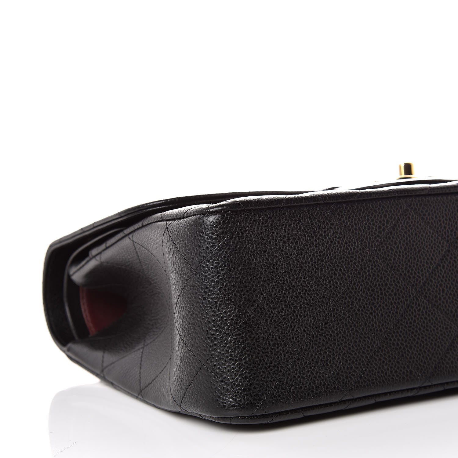 Chanel Caviar Quilted Jumbo Double Flap Black 6 of 11