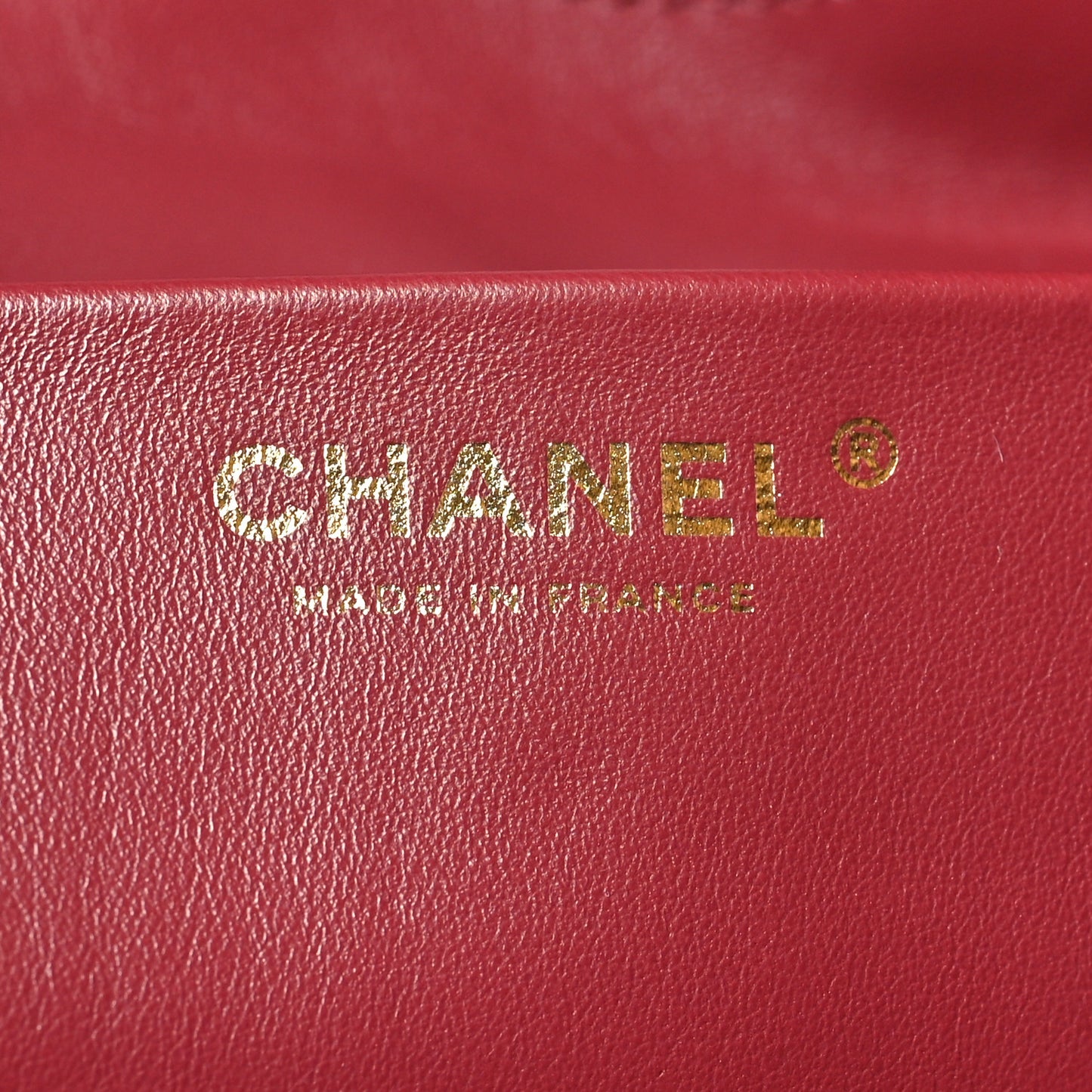 Grained Calfskin Souplissimo Maxi Flap Burgundy