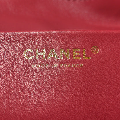 Chanel Grained Calfskin Souplissimo Maxi Flap Burgundy 6 of 11