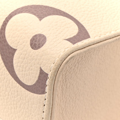 Louis Vuitton Empreinte Monogram Giant Onthego PM Creme Bois De Rose 9 of 13