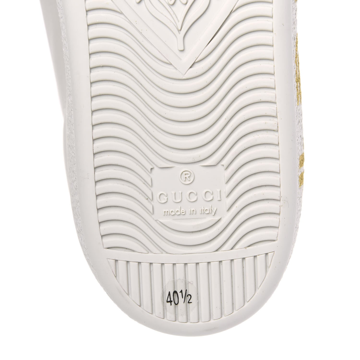 Gucci X SEGA Calfskin Ayers Web Guccy Womens Ace Sneakers 40.5 White 8 of 9