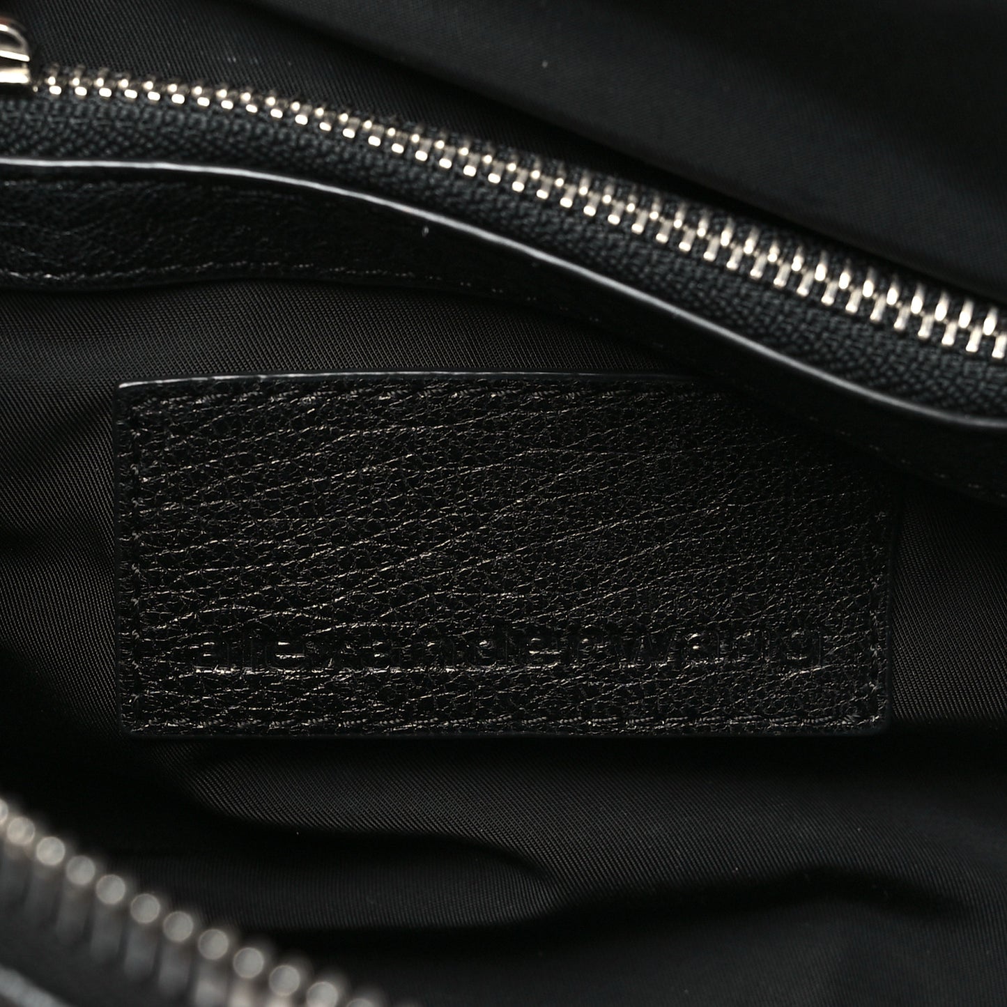 Pebbled Lambskin Mini Rockie Black Rhodium Hardware