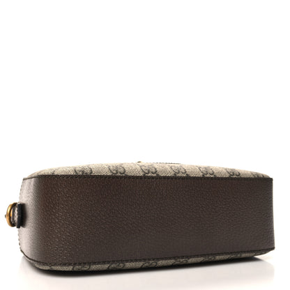 Gucci GG Supreme Monogram Web Neo Vintage Shoulder Bag Beige New Acero Crop 4 of 10