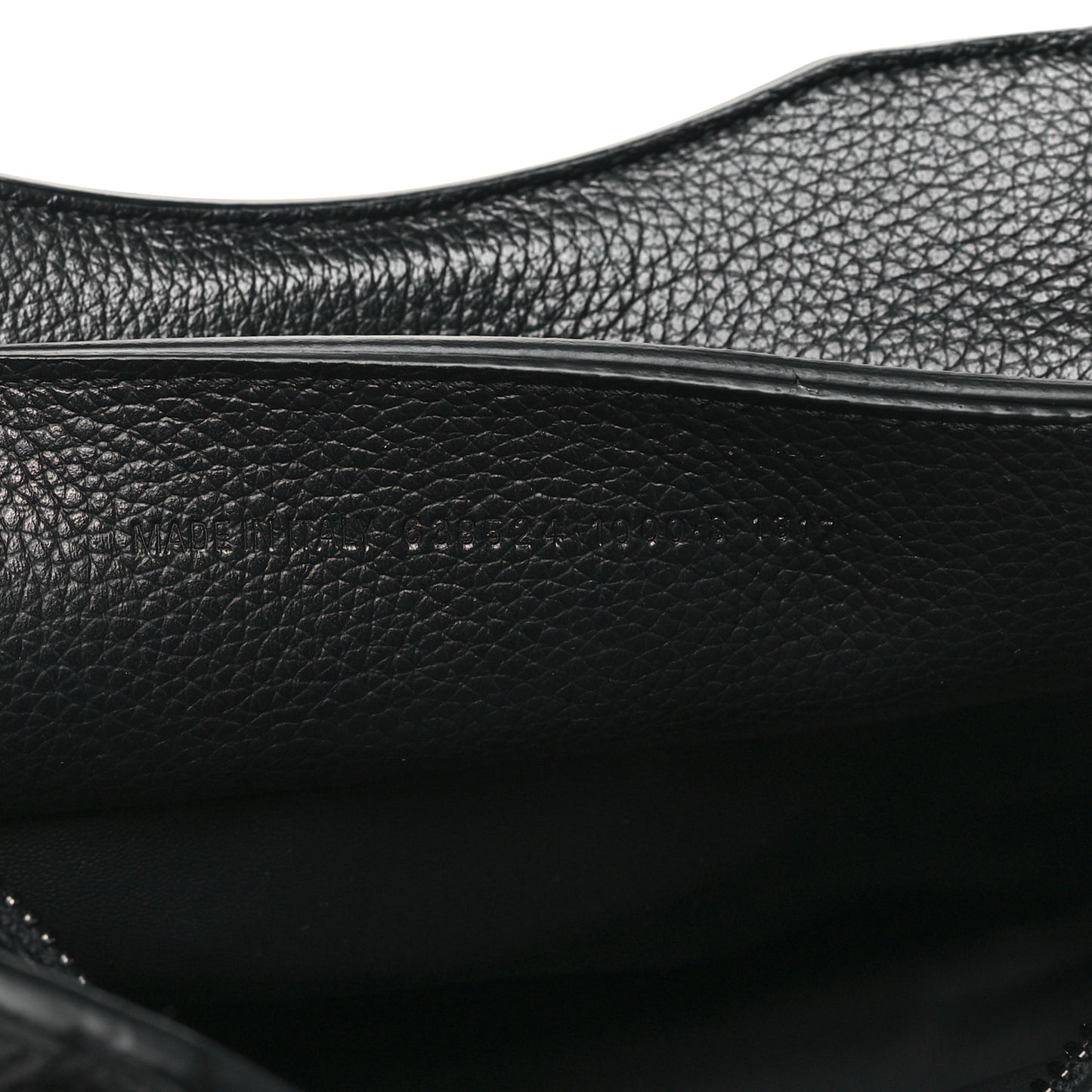 Grained Calfskin Neo Classic Black Hardware Mini City Black