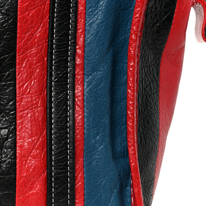 Balenciaga Agneau Arena Multicolore S Bazar Shopper Tote Grey White Black Red Blue 9 of 11