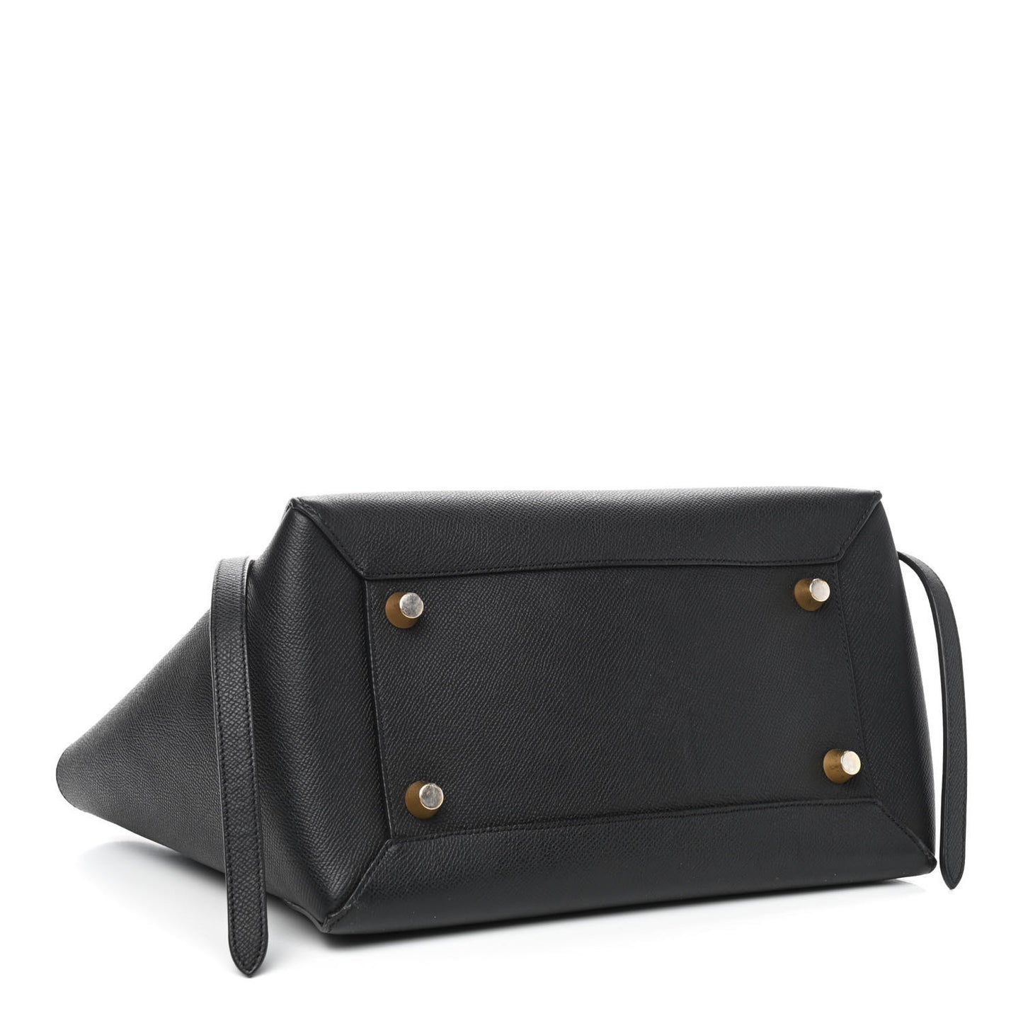 Grained Calfskin Mini Belt Bag Black