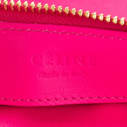 Celine Lambskin Small Trio Crossbody Bag Fuchsia 6 of 7