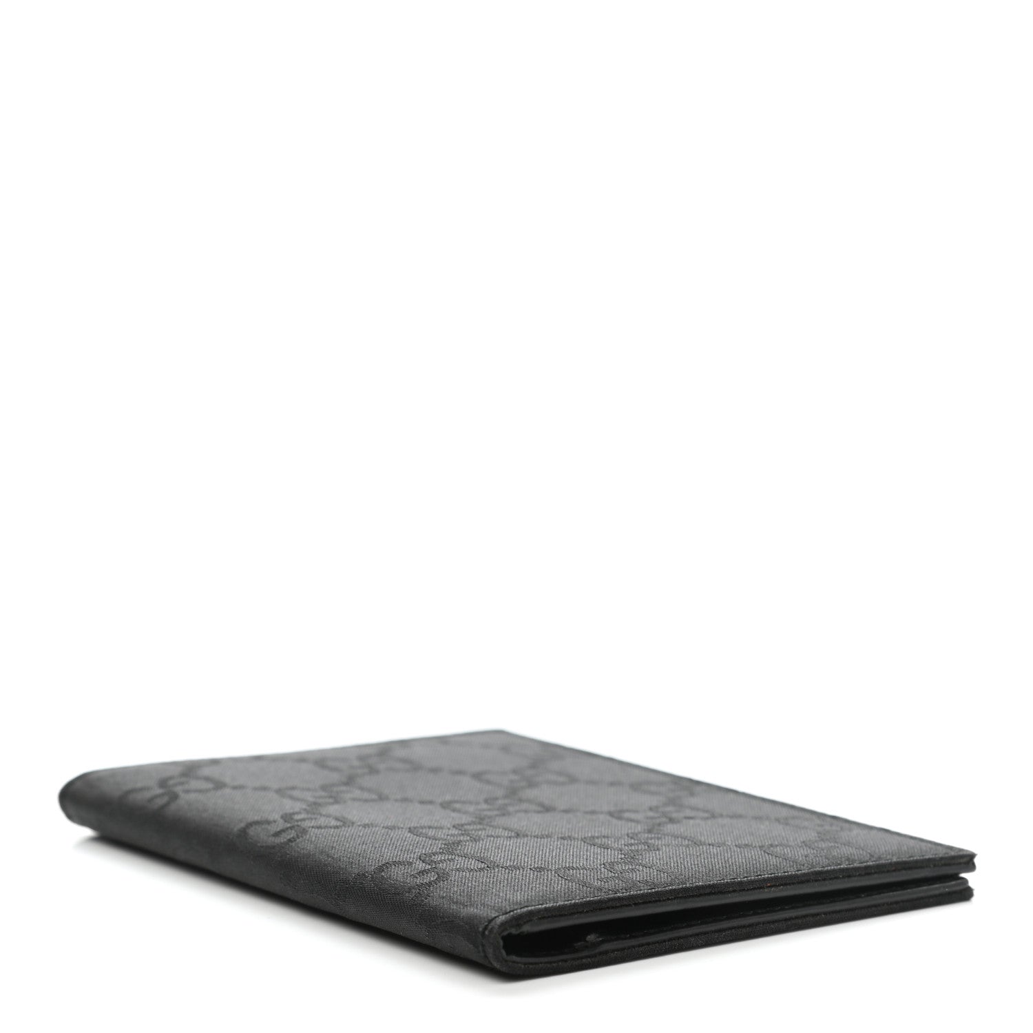 Gucci Nylon Monogram Passport Case Black 4 of 8
