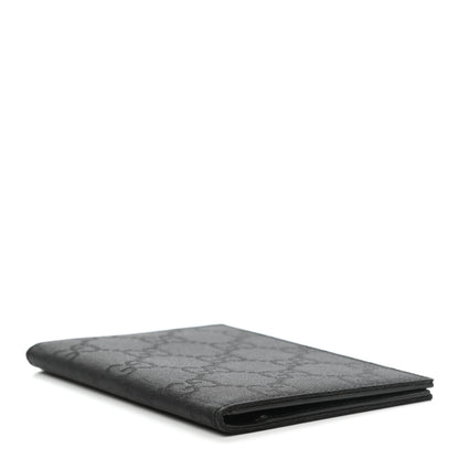 Gucci Nylon Monogram Passport Case Black 4 of 8