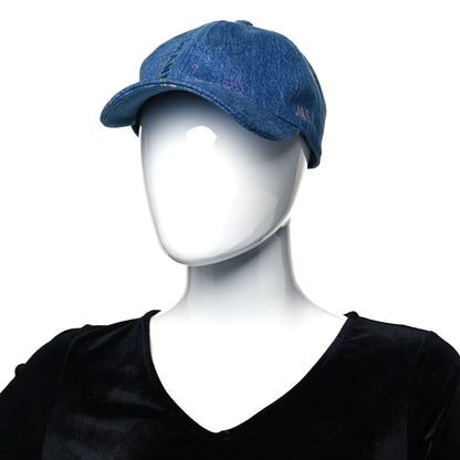 Chanel Denim Mood Cap Hat Blue 2 of 8