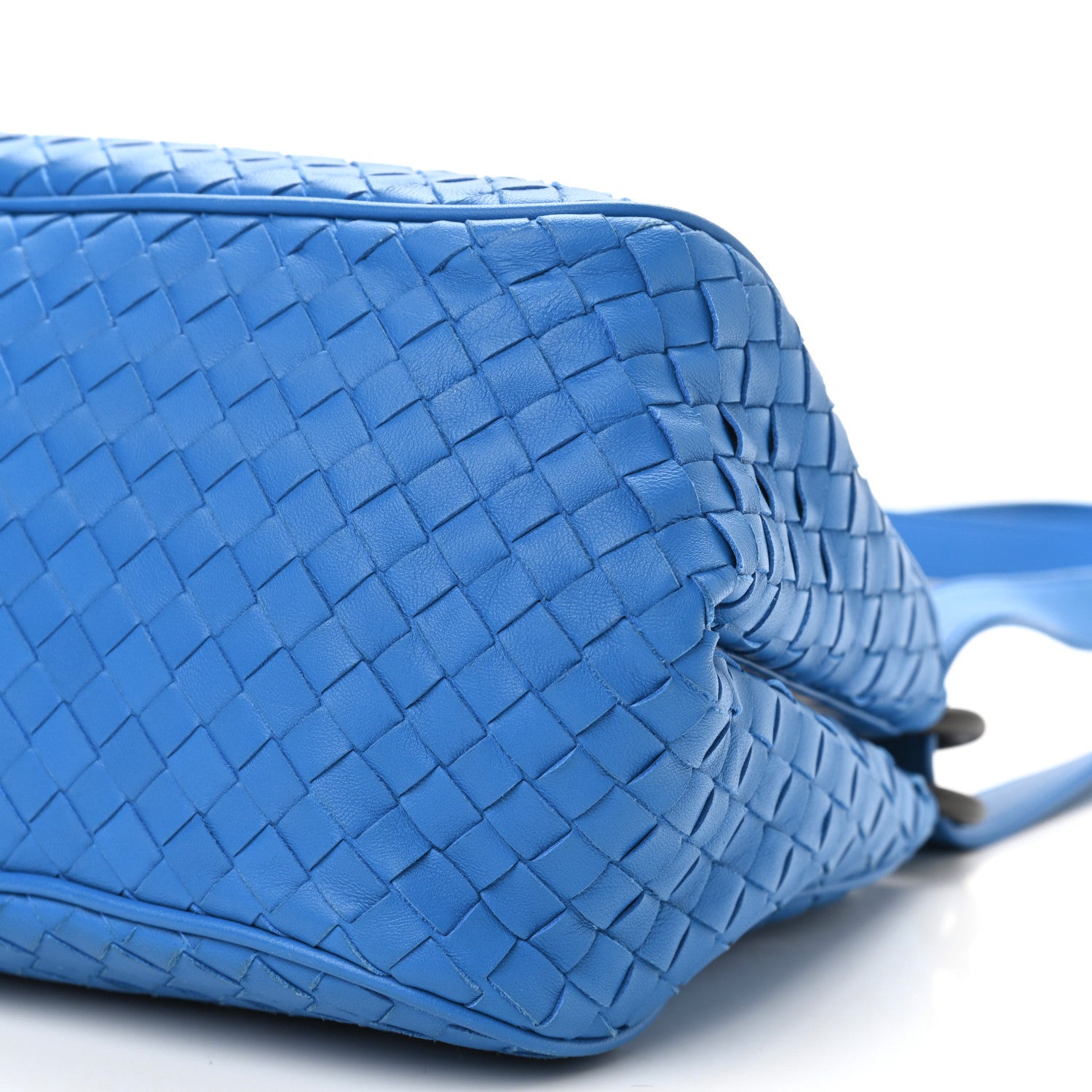 Bottega Veneta Nappa Intrecciato Shoulder Bag Bleuette 11 of 11