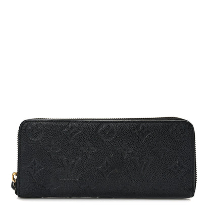 Louis Vuitton Empreinte Clemence Wallet Black 1 of 11