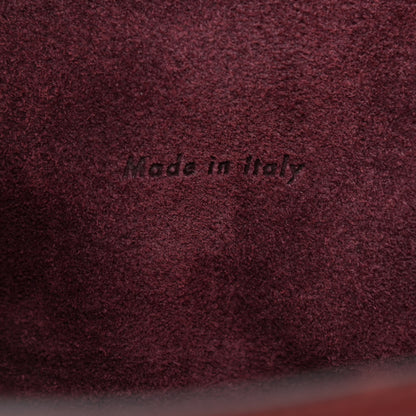 Celine Natural Calfskin Trotteur Messenger Bag Burgundy 8 of 11