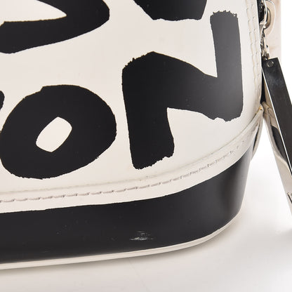 Louis Vuitton Graffiti Alma MM Black 12 of 12