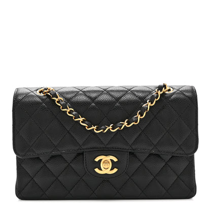 Chanel Caviar Quilted Small Double Flap Black 1 of 10