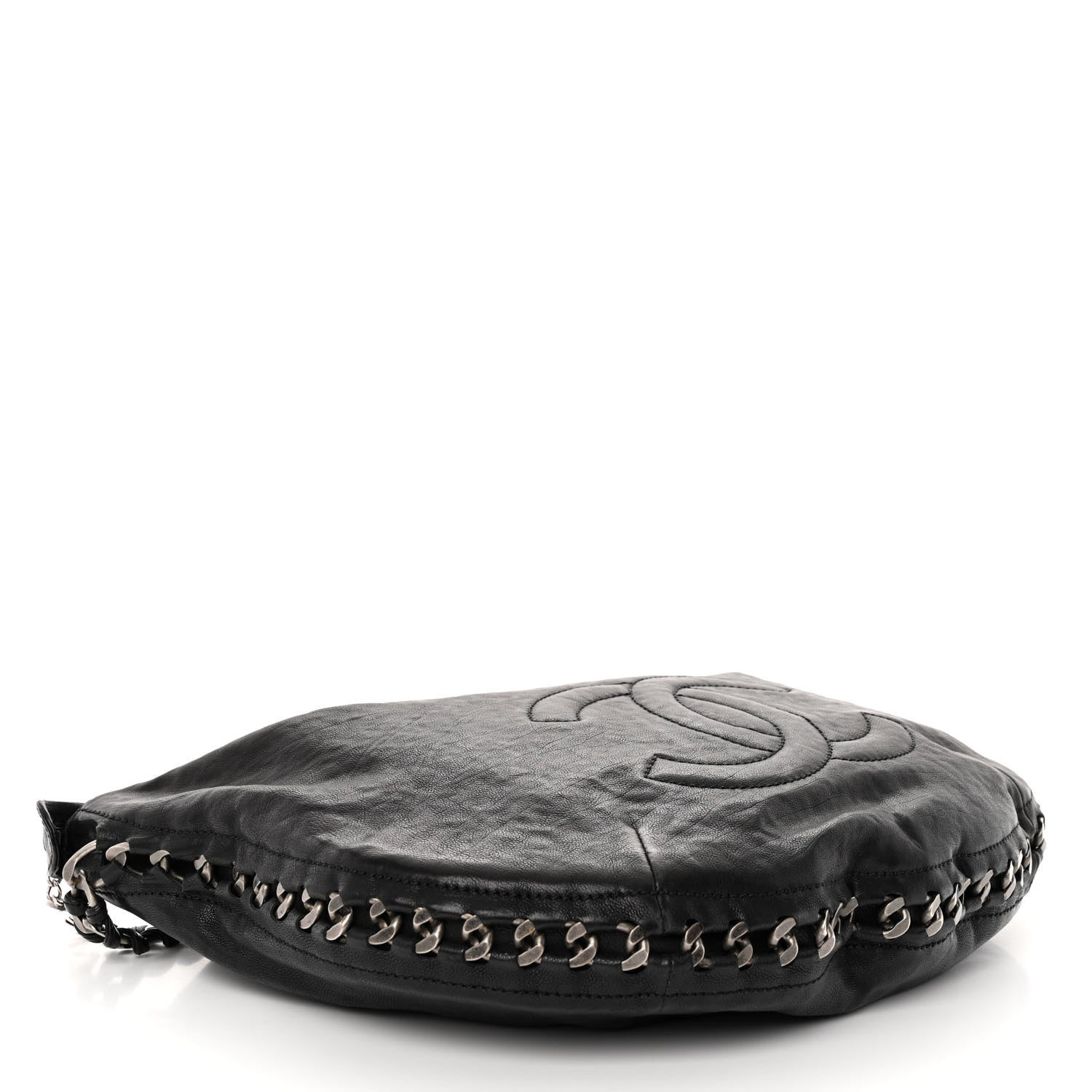Chanel Calfskin Modern Chain Hobo Black 4 of 11
