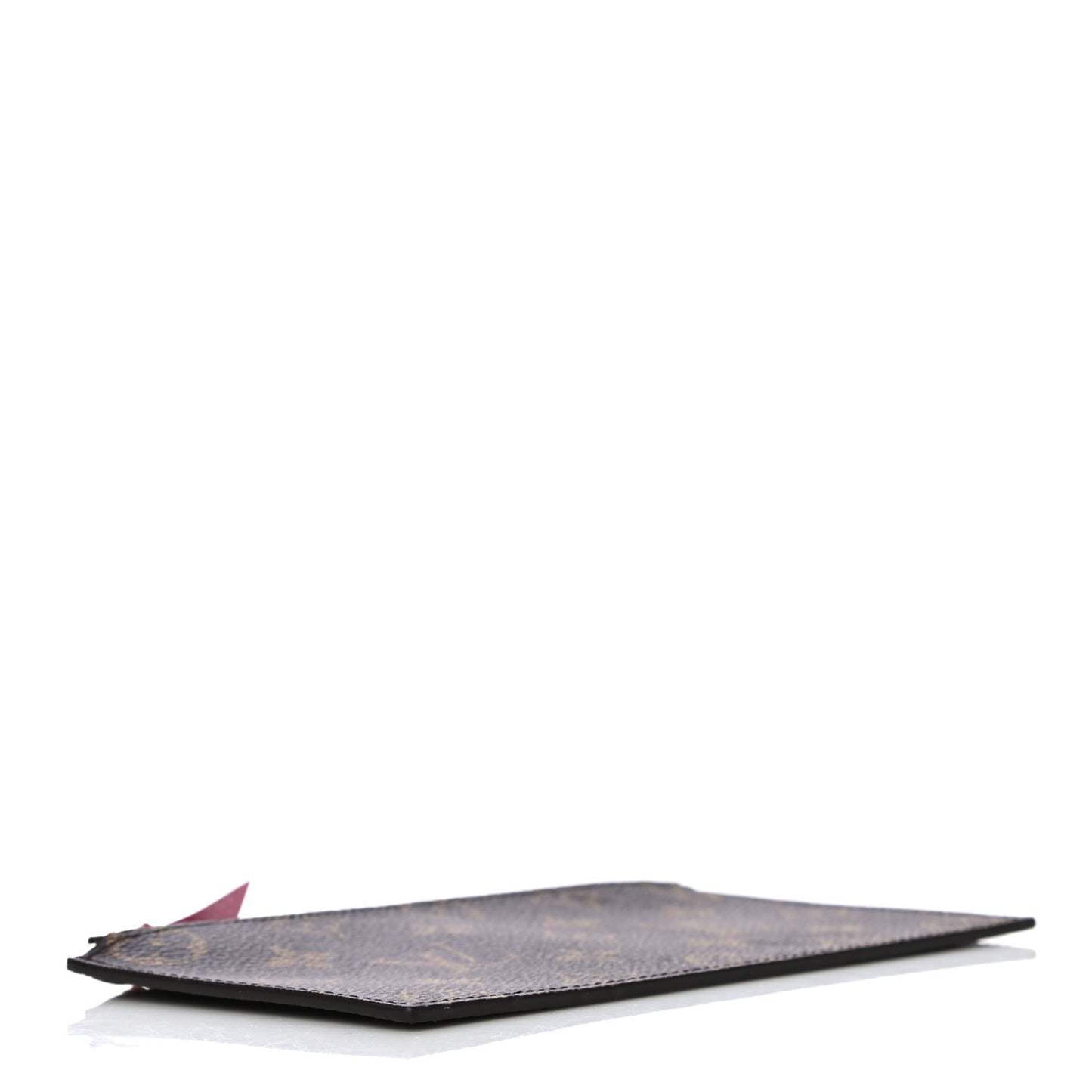 Monogram Felicie Chain Wallet Zippered Insert Fuchsia