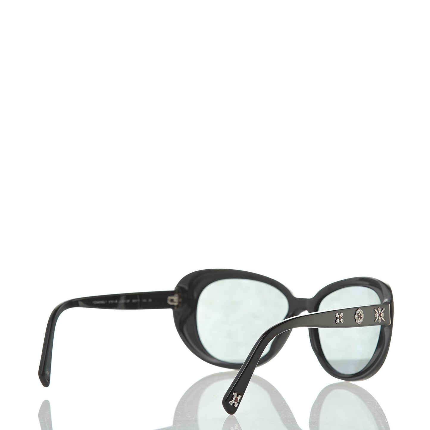 Crystal CC Sunglasses 5151-B Black