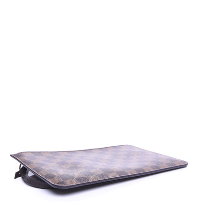 Louis Vuitton Damier Ebene Neverfull MM GM Pochette 4 of 7
